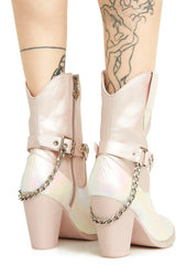 Mirage Iridescent Cowboy Boots