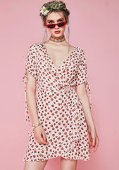 Forbidden Fruit Wrap Dress