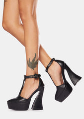 Entering Paradise Platform Heels