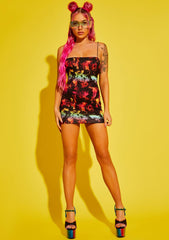 Stay Vibrant Mini Bodycon Dress