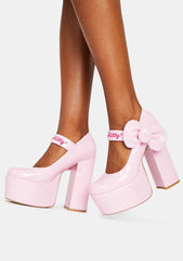 hello kitty platform heels