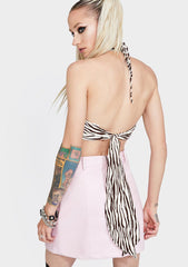 Maudy Tiger Crop Top