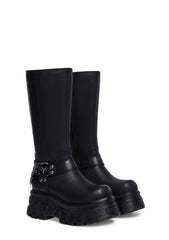 Scandalous Leather Boots