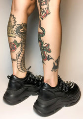 Causin' Havoc Spiked Sneakers