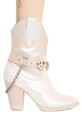 Mirage Iridescent Cowboy Boots