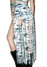 Storm Cloudz Fringed Shorts