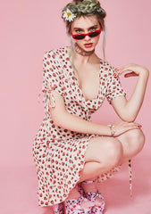 Forbidden Fruit Wrap Dress