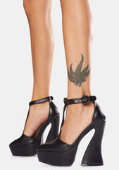 Entering Paradise Platform Heels