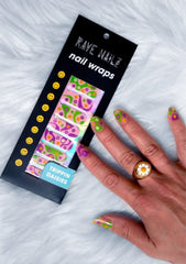 Trippin Daisies Nail Wraps