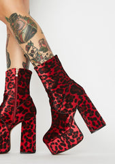 Hott Wild Nature Platform Heels