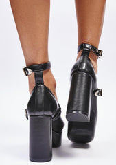 Walk With Faith Platform Heels
