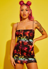 Stay Vibrant Mini Bodycon Dress