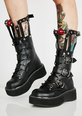 Gag Me Caged Boots