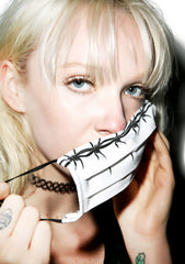Barbed Wire Dust Mask - Stripe