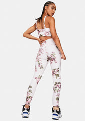 Pink Floral Piper Leggings