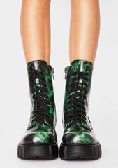 Cash To Burn Combat Boots