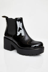 Dioon Patent Leather Boots