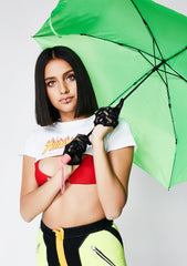 Neon Green Umbrella
