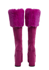 four|dark pink