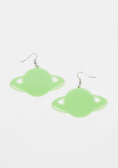 Ruling Saturn Drop Earrings