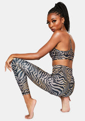 Tiger High Waisted Leggings