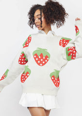 Strawberry Sweater