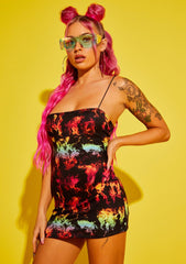 Stay Vibrant Mini Bodycon Dress