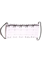 Barbed Wire Dust Mask - Stripe