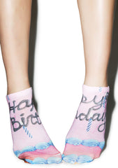 Blow Out Yer Candles Ankle Socks