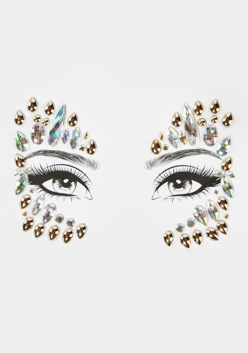 Queen Sparkle Haven Iridescent Face Gems