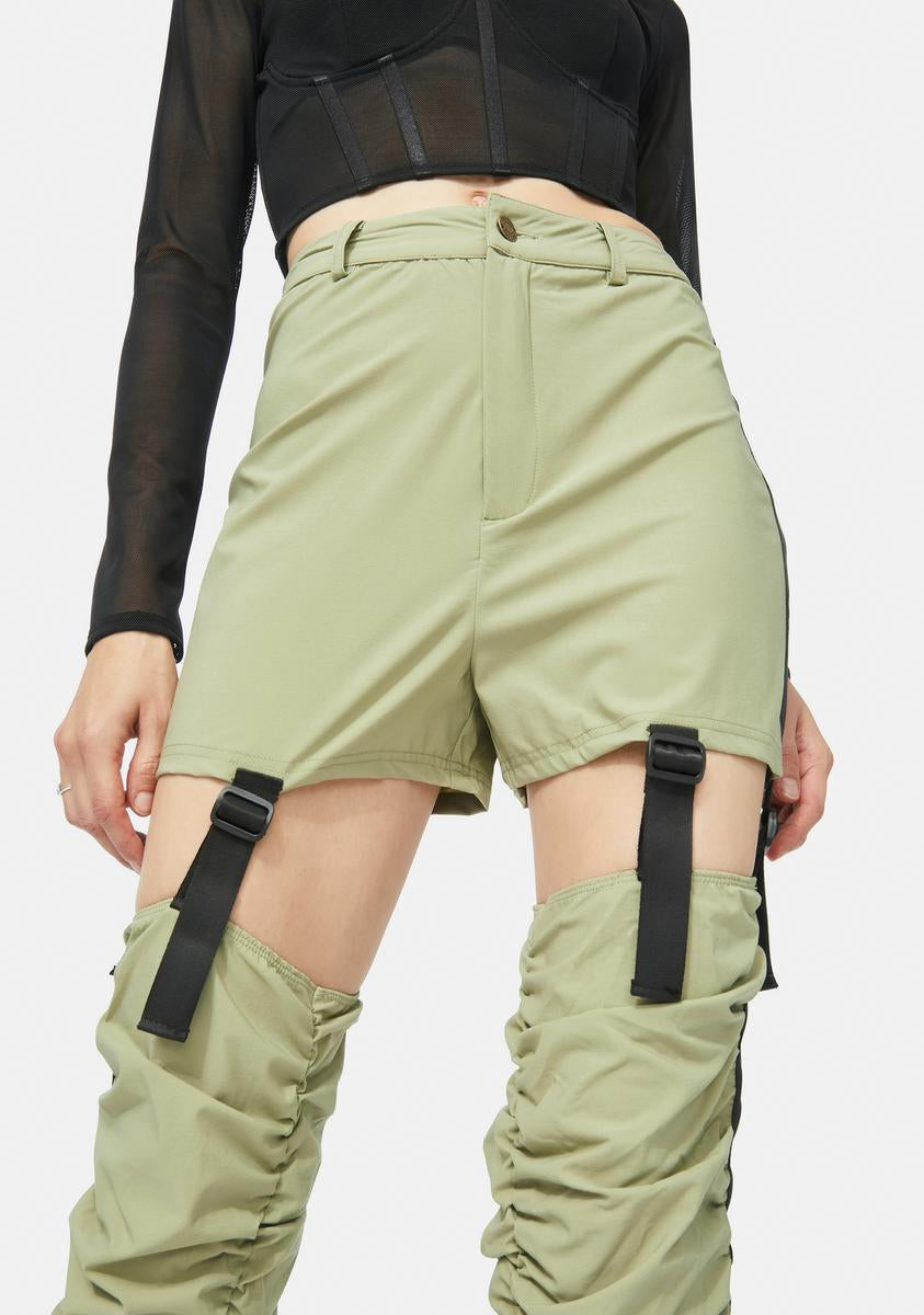 Not So Fast Cutout Pants