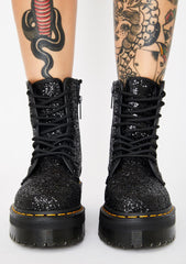 Jadon Glitter Platform Boots