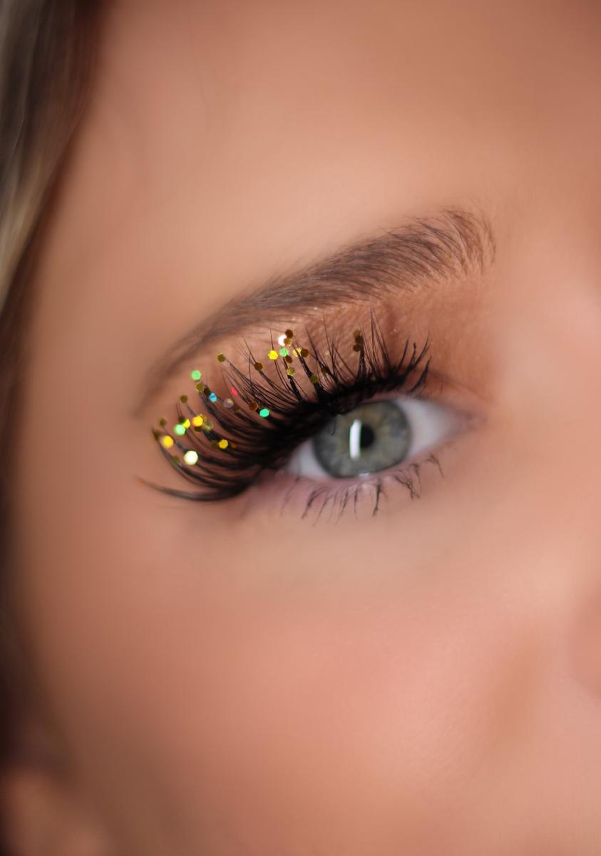Classic Gold Sparkle Lashes