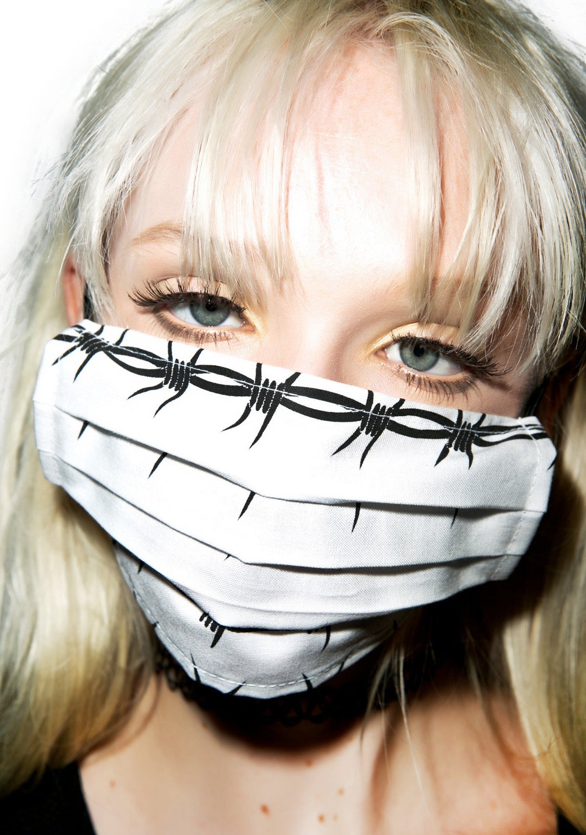 Barbed Wire Dust Mask - Stripe