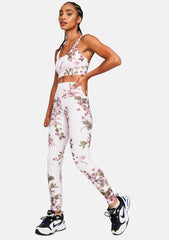 Pink Floral Piper Leggings