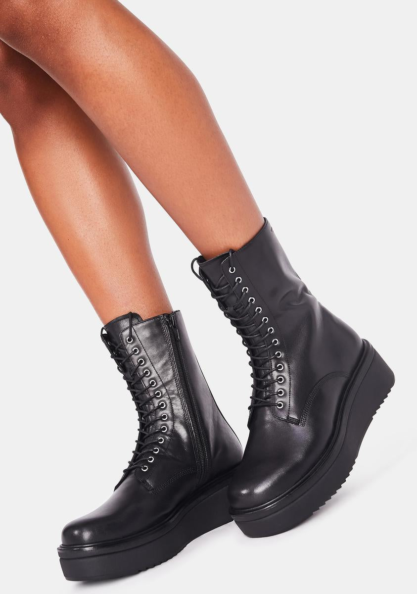 Tara Lace Up Boots