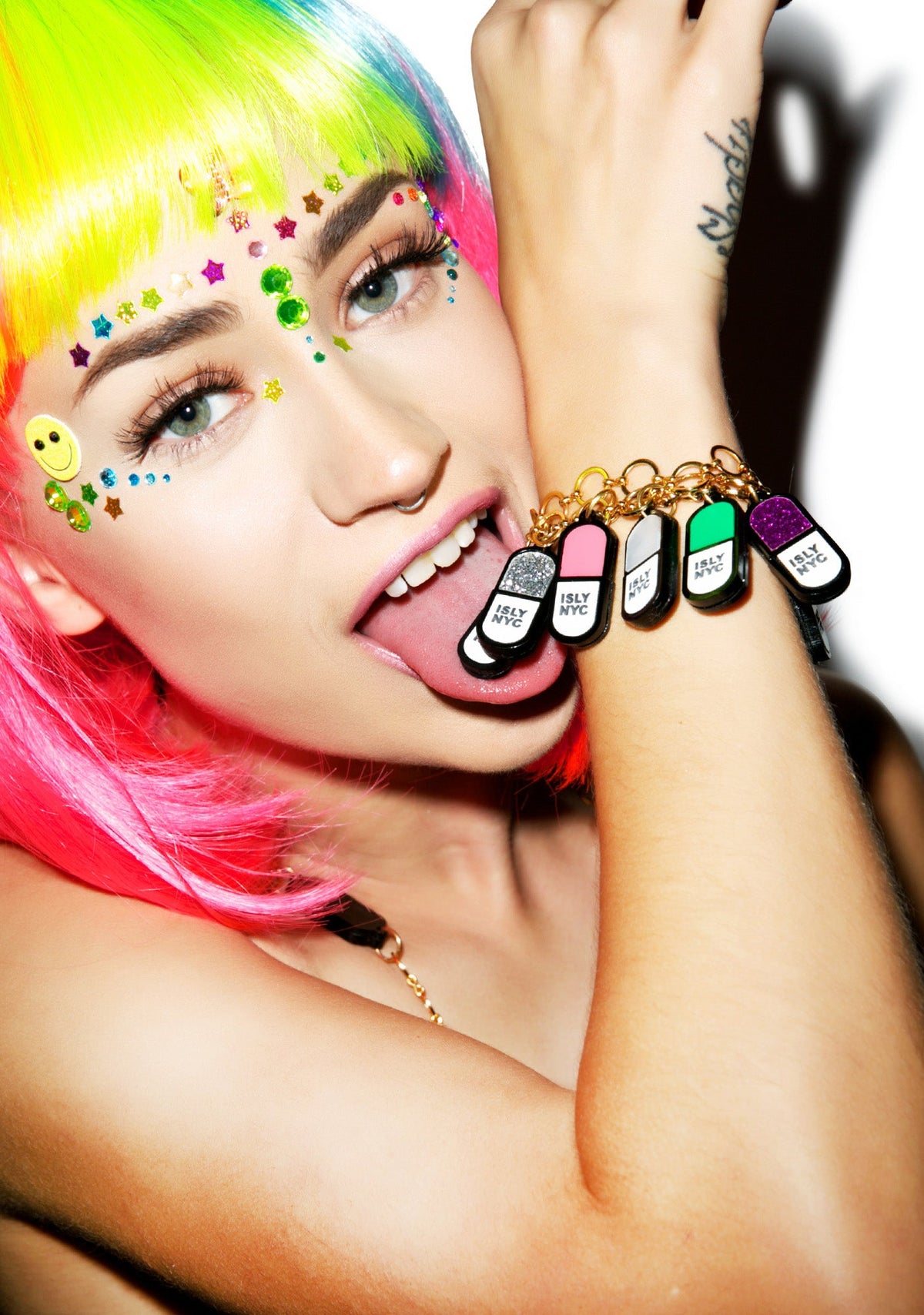 Pill Charm Bracelet