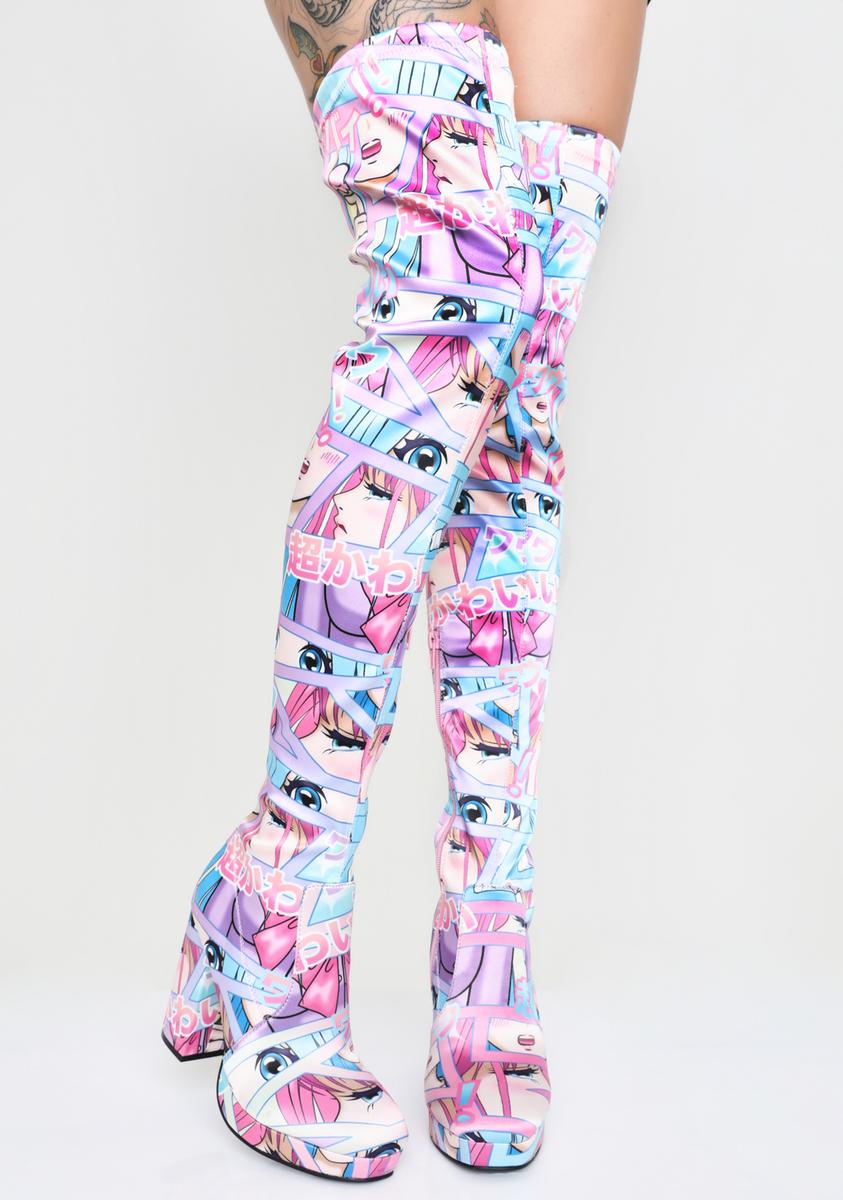Comic Scene Cutie Thigh Highs