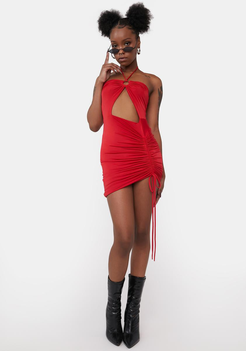 Fire Mean No Harm Mini Dress