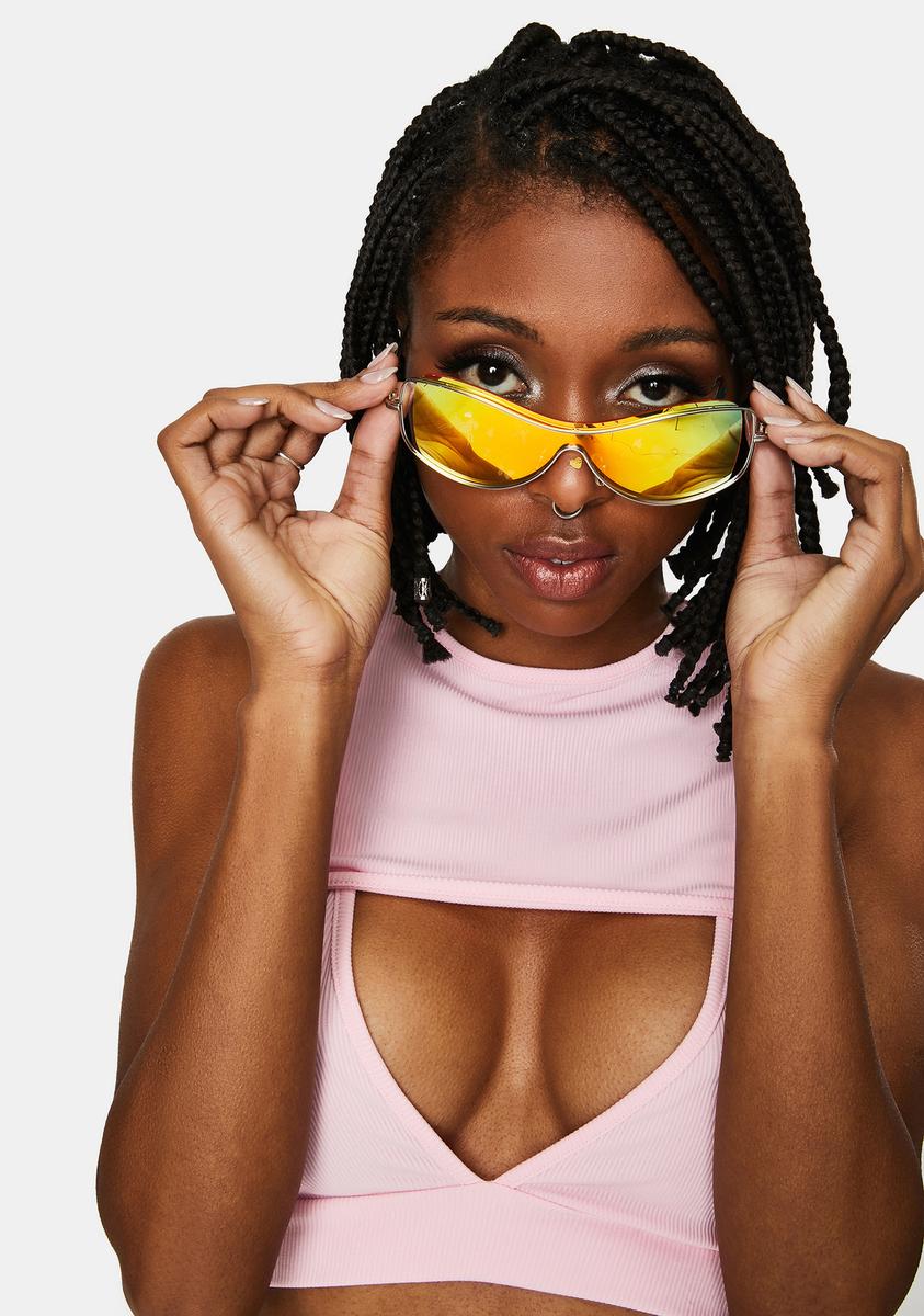 Future Couture Shield Sunglasses