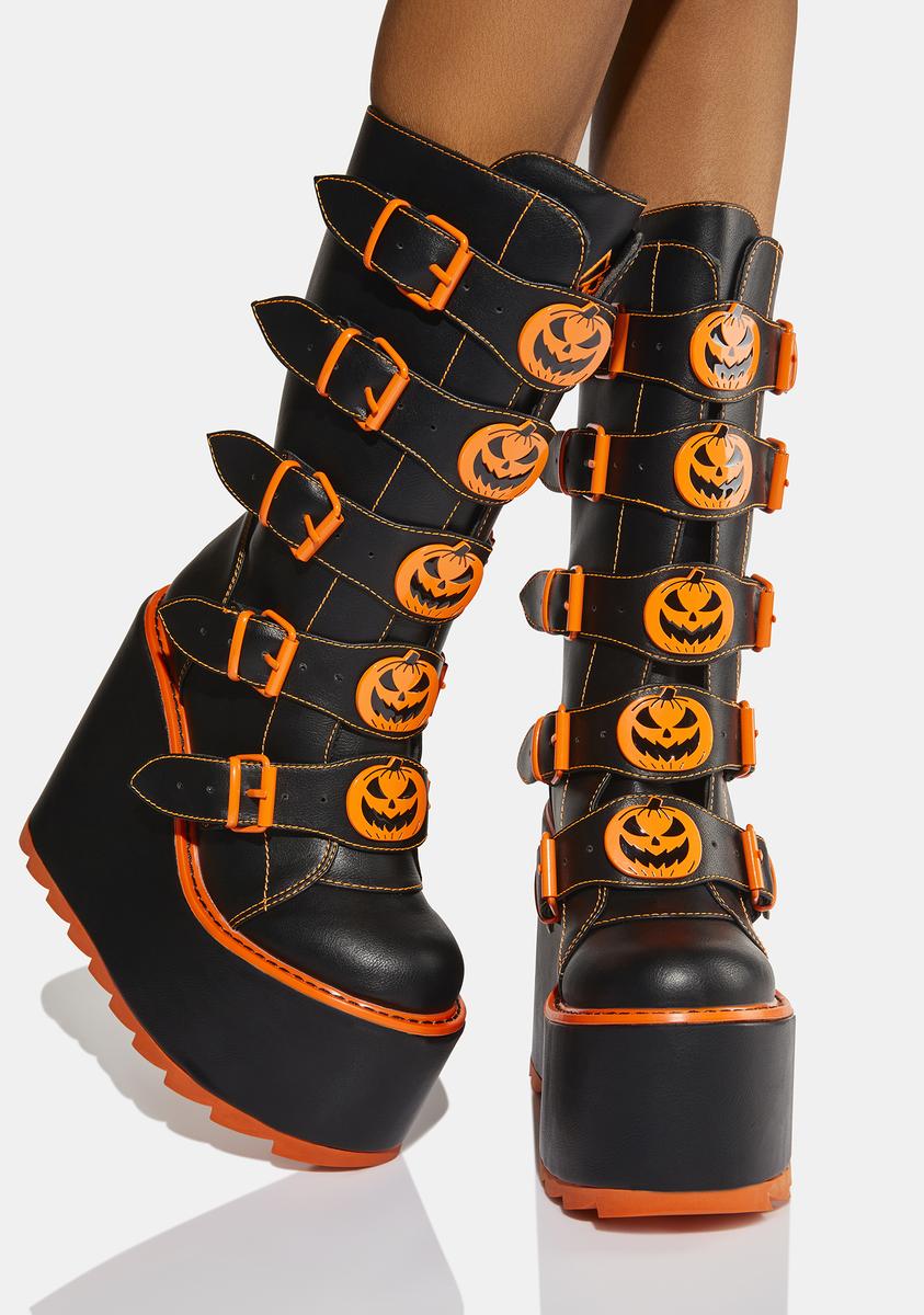 Dune Jack O Lantern Platform Boots