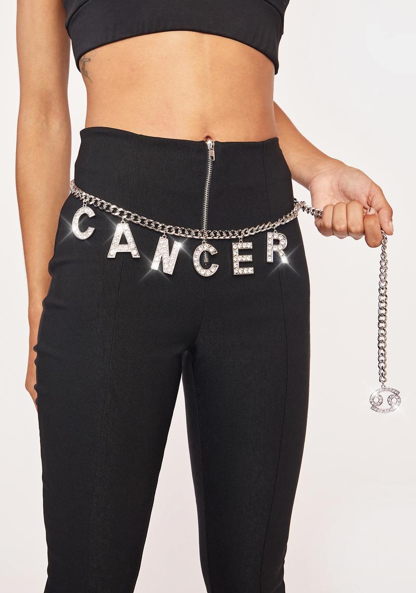 Special Shoutout Rhinestone Charm Belt