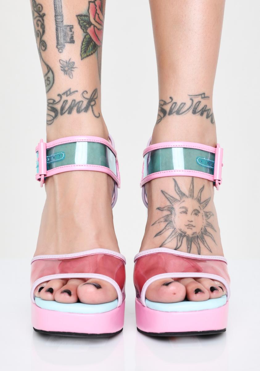 Unicorn Sprinkles PVC Heels