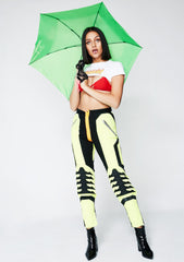 Neon Green Umbrella