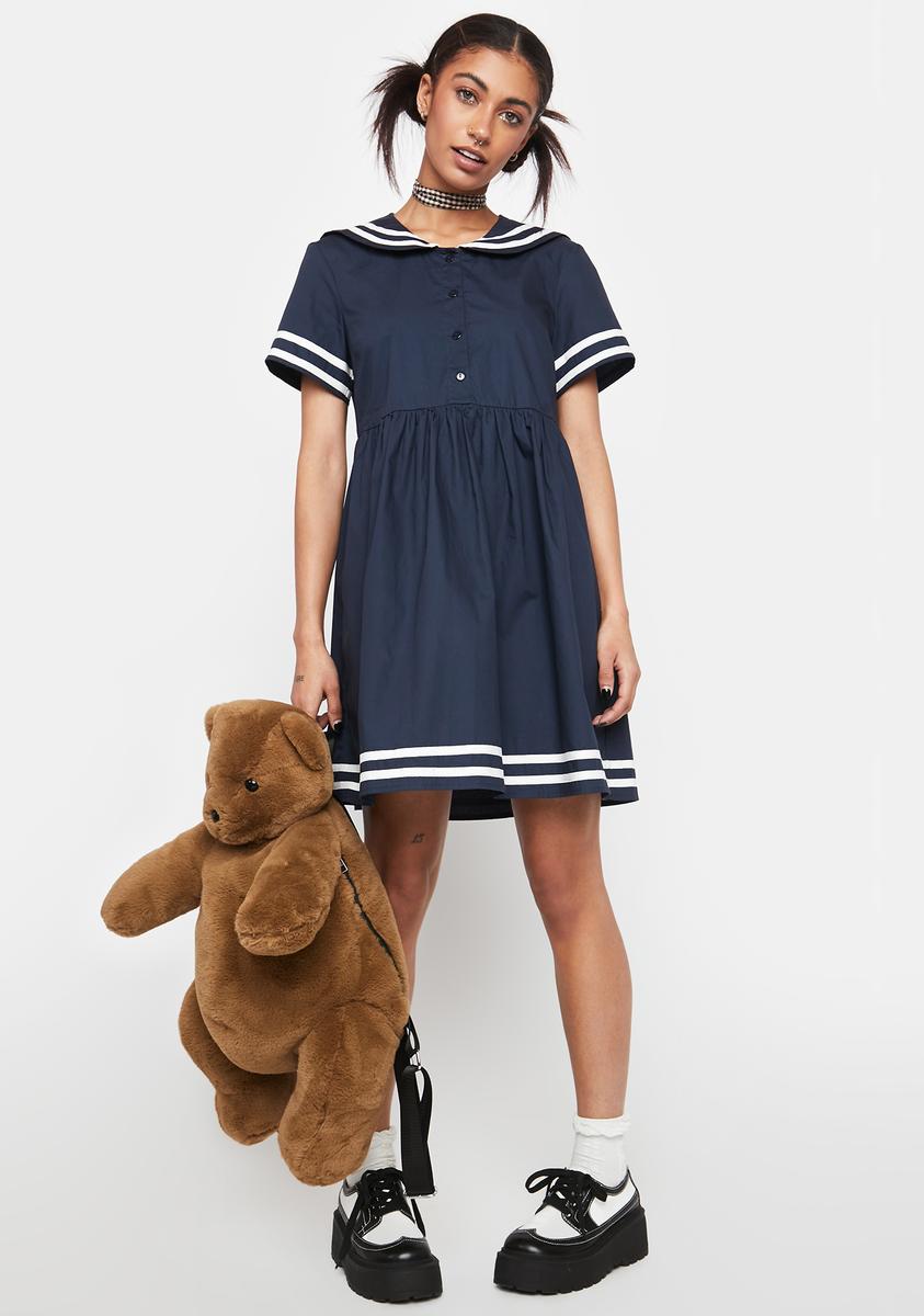 Sailor Babydoll Dress