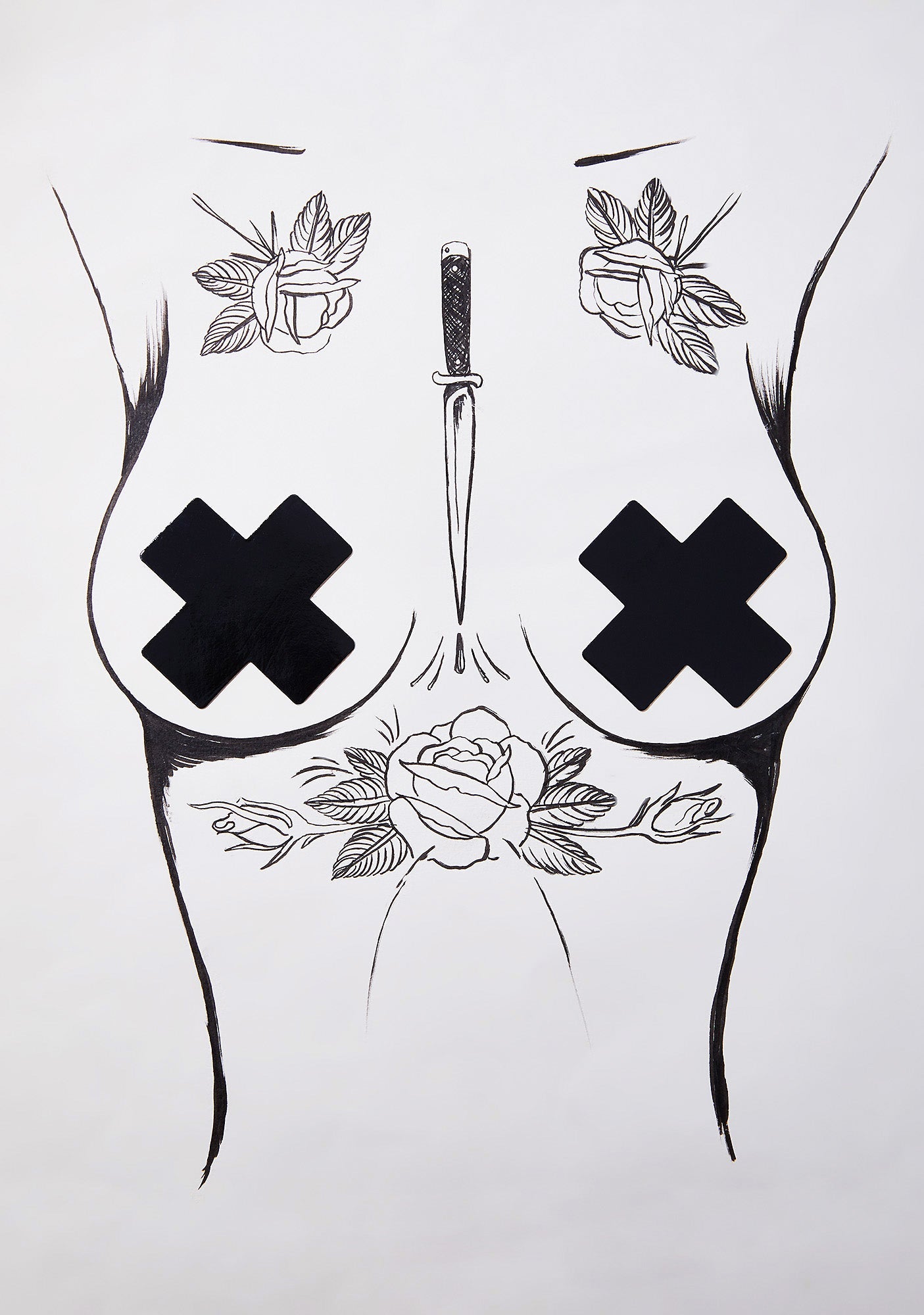three|black