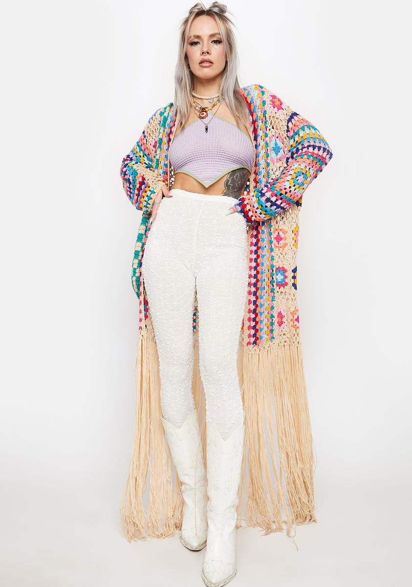 Got Your Digits Textured Pants