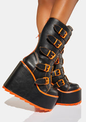 Dune Jack O Lantern Platform Boots