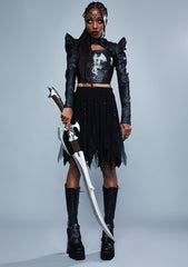Final Reckoning Buckled Shrug