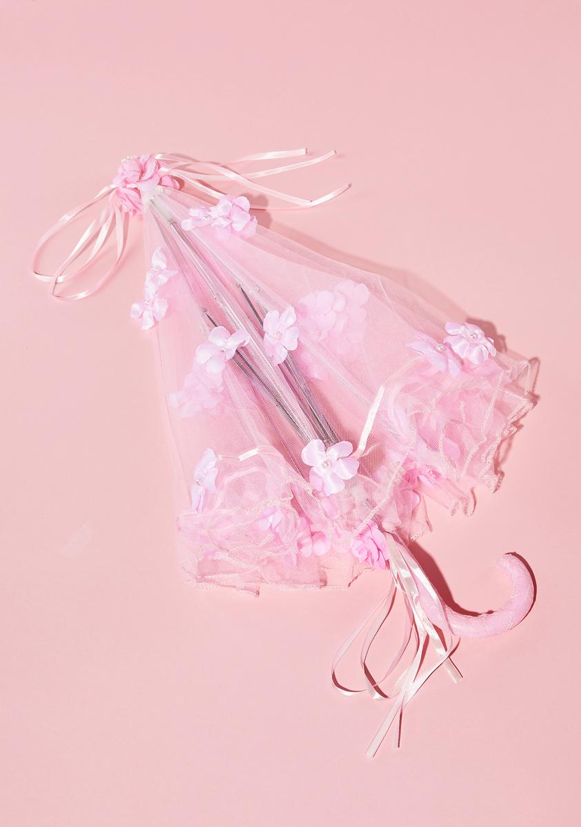 Oh Delicate Me Mesh Umbrella